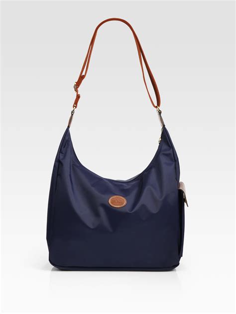 longchamp hobo bag nylon|longchamp le pliage original hobo.